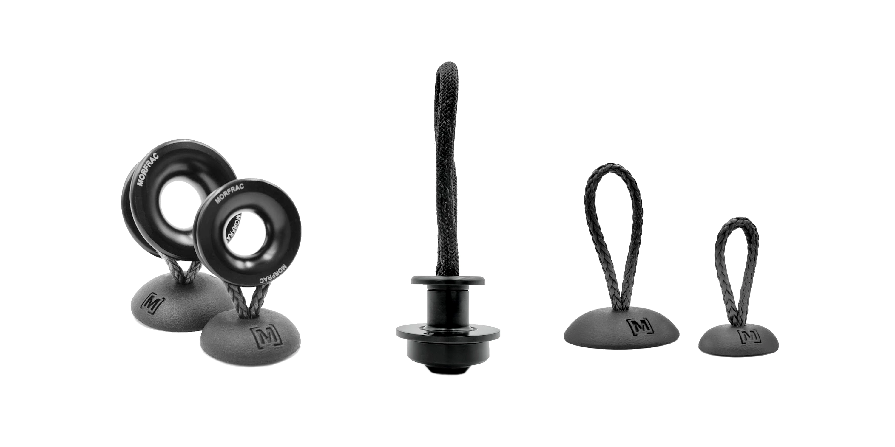 padeye. - though-deck padeye - stick-on padeye